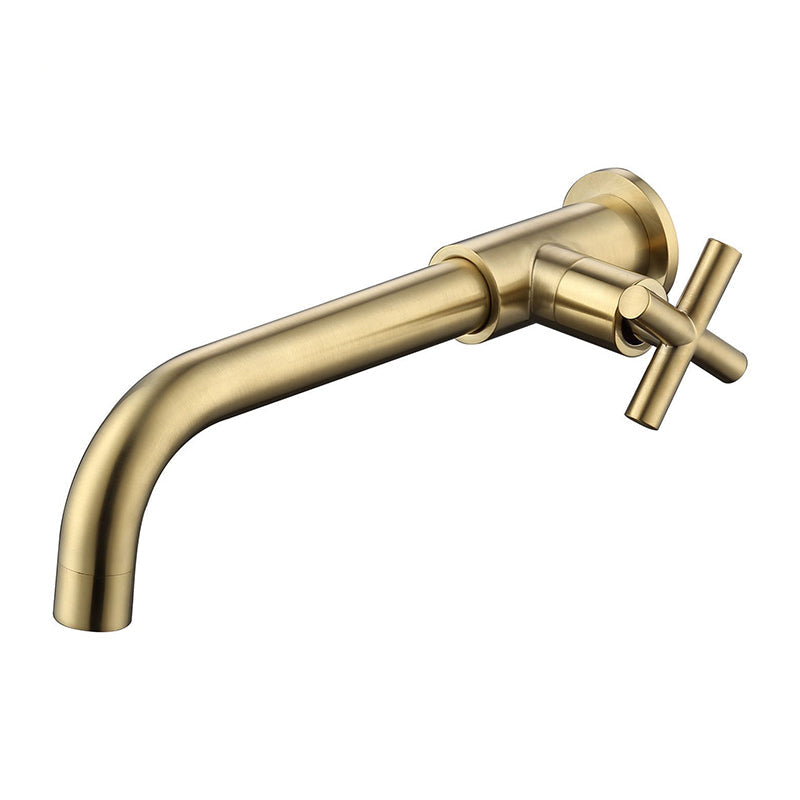 Befez | Popular Bathroom Faucet Cross Handle Low Arc Sink Faucet