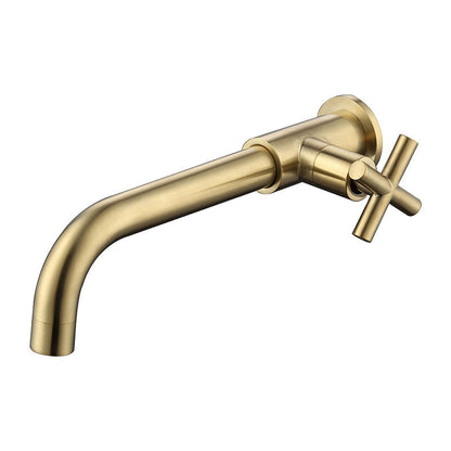 Befez | Popular Bathroom Faucet Cross Handle Low Arc Sink Faucet