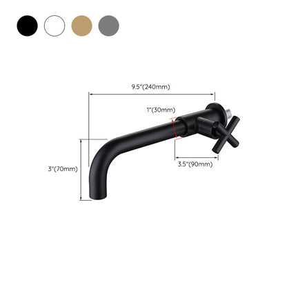 Befez | Popular Bathroom Faucet Cross Handle Low Arc Sink Faucet