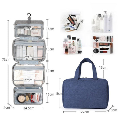 Waterproof Hanging Travel Toiletry Kit Bag