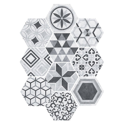 Decorative Self-Adhesive Hexagon Wall Tiles - Befez