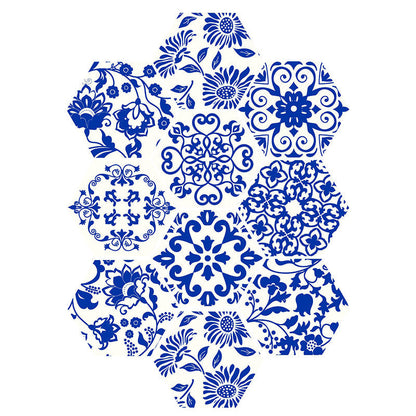 Decorative Self-Adhesive Hexagon Wall Tiles