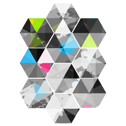 Decorative Self-Adhesive Hexagon Wall Tiles