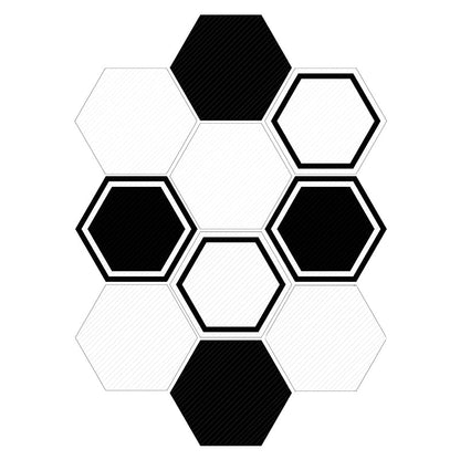 Decorative Self-Adhesive Hexagon Wall Tiles