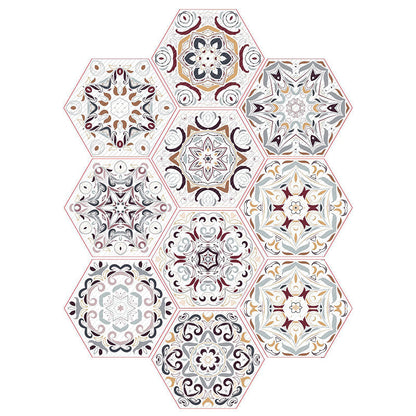 Decorative Self-Adhesive Hexagon Wall Tiles