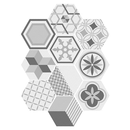 Decorative Self-Adhesive Hexagon Wall Tiles