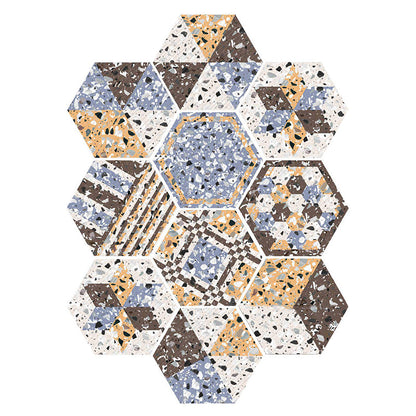 Decorative Self-Adhesive Hexagon Wall Tiles