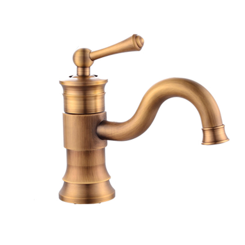 Stylish Single Handle Basin Faucet with Rotating Spout - Befez