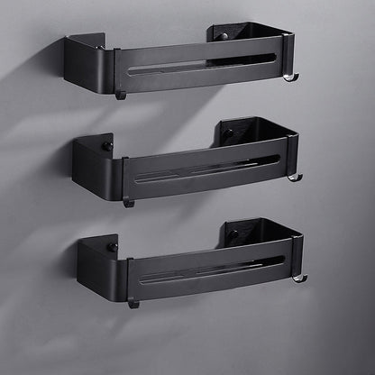 Stylish Black 3 Piece Bathroom Storage Set