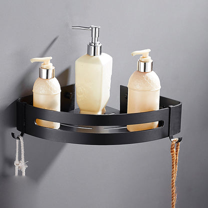 Stylish Black 3 Piece Bathroom Storage Set