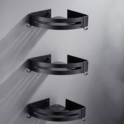 Stylish Black 3 Piece Bathroom Storage Set