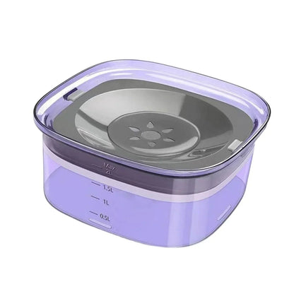 Spill Proof Pet Water Bowl | Durable Dog Cat Bowl