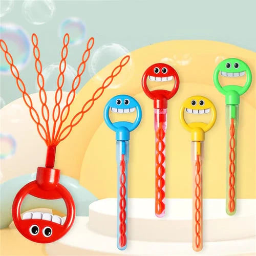 Colorful Bubble Blower with 32 Holes