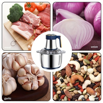 Heavy Duty Electric Food Chopper & Meat Grinder