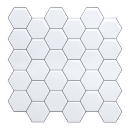 Vibrant Glass Backsplash Tile Sticker for Kitchen Wall