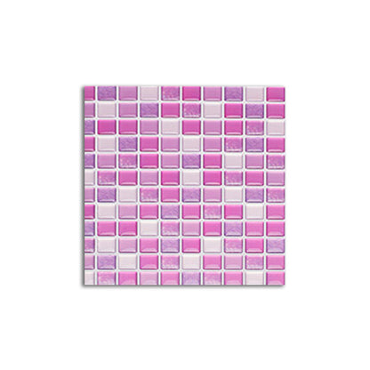 Vibrant Glass Backsplash Tile Sticker for Kitchen Wall