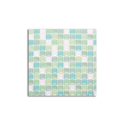 Vibrant Glass Backsplash Tile Sticker for Kitchen Wall