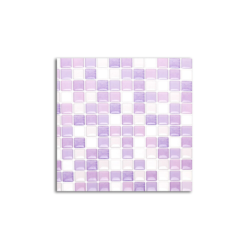 Vibrant Glass Backsplash Tile Sticker for Kitchen Wall