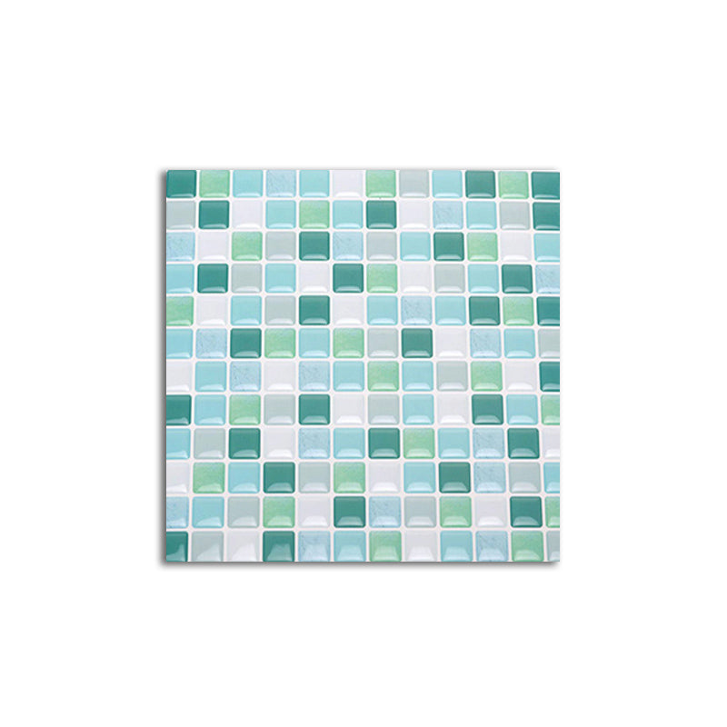 Vibrant Glass Backsplash Tile Sticker for Kitchen Wall