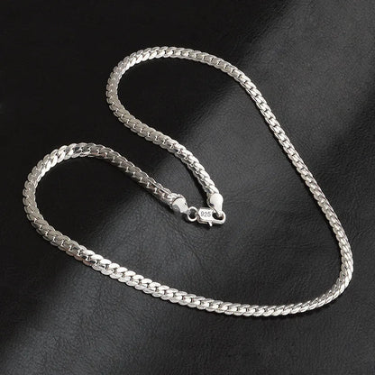 Elegant 925 Sterling Silver Women's Necklace