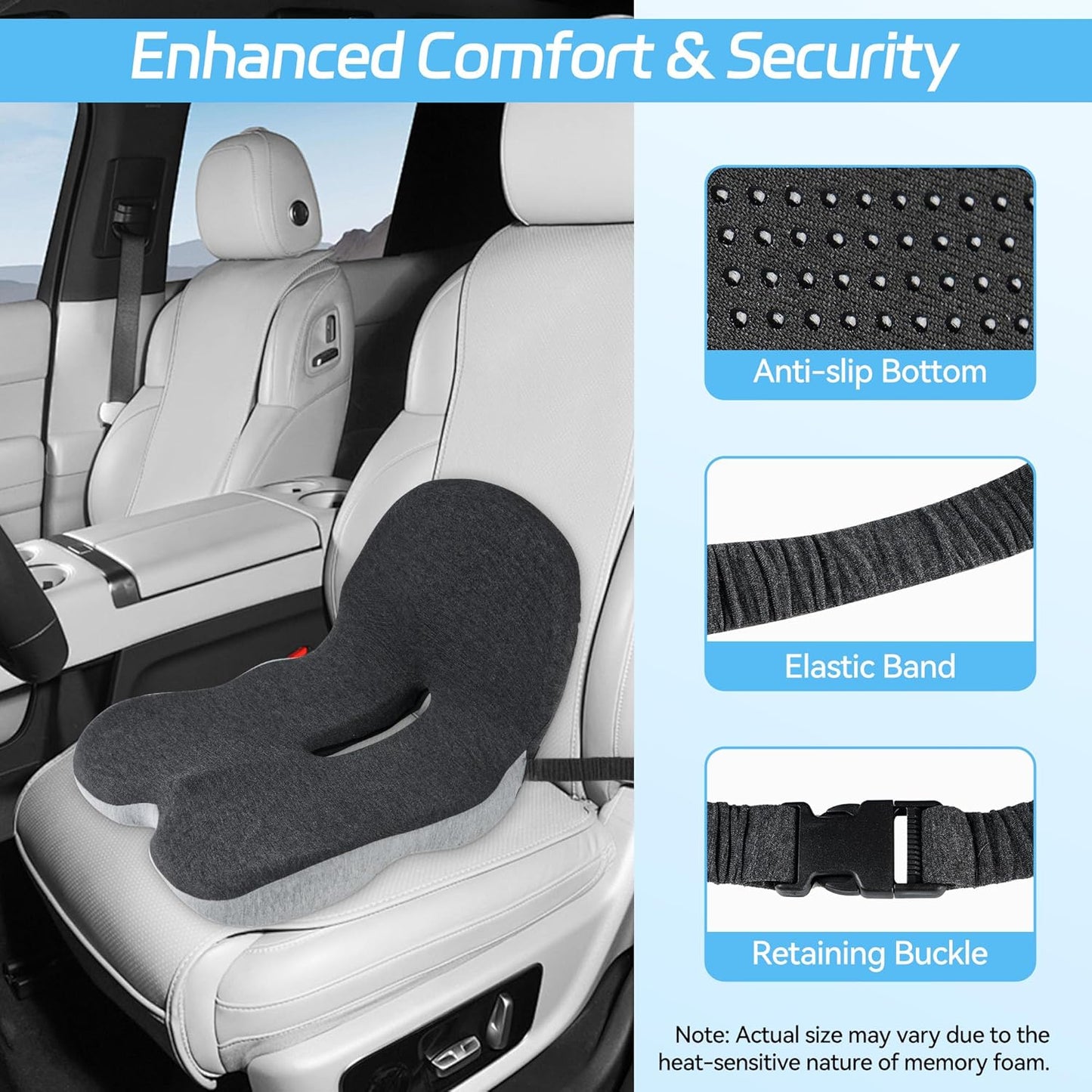 Comfortable Ergonomic Seat Cushion