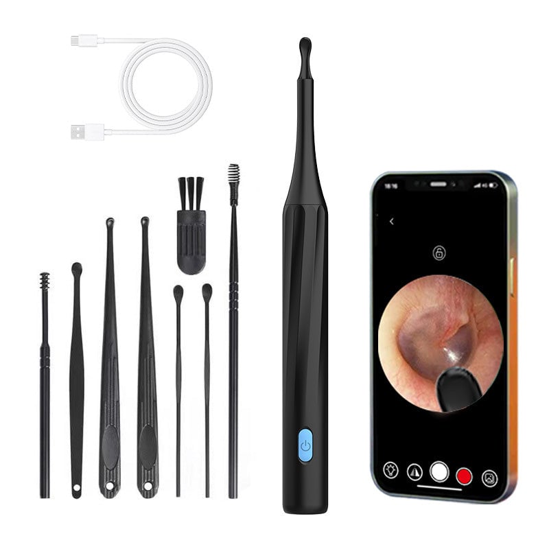 Professional Ear Cleaner Kit with HD Camera