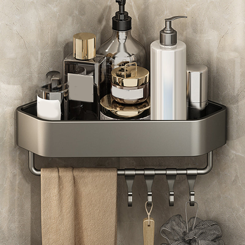Sticky Metal Bathroom Shelf Organizer