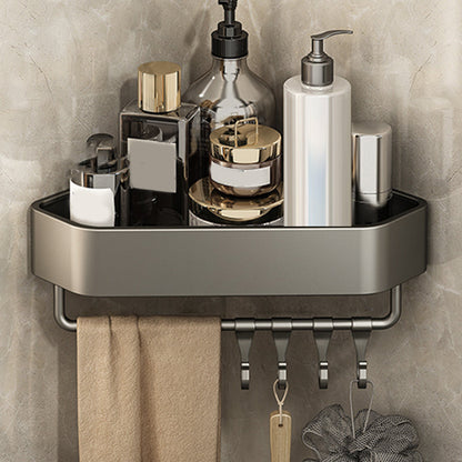 Sticky Metal Bathroom Shelf Organizer
