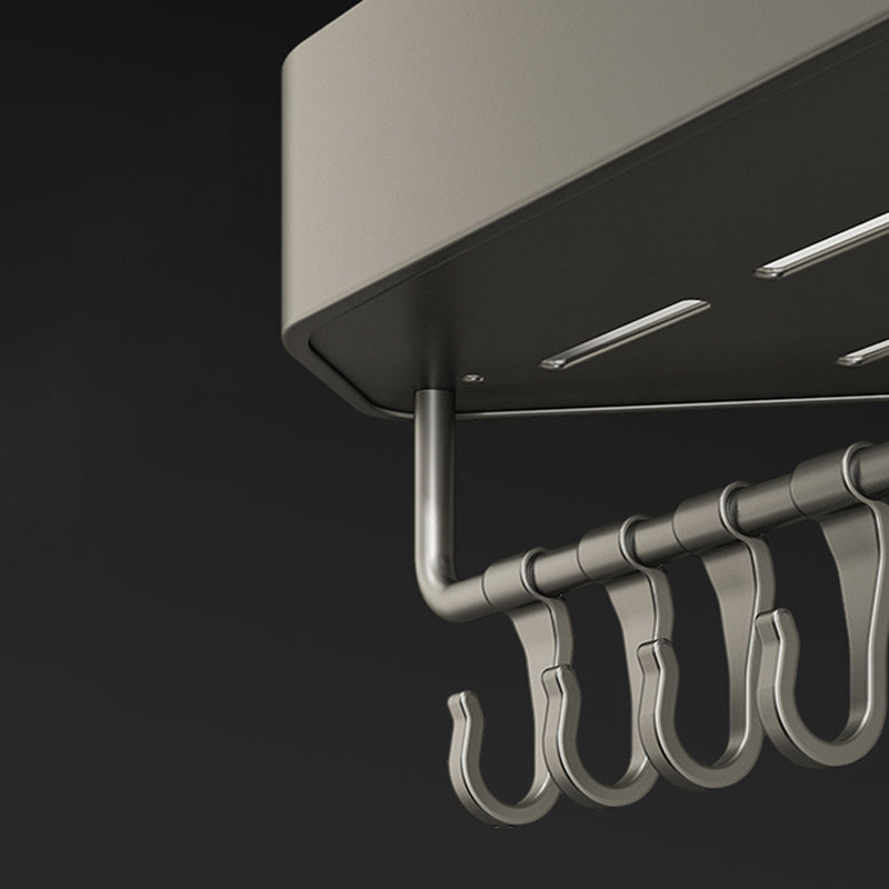 Sticky Metal Bathroom Shelf Organizer