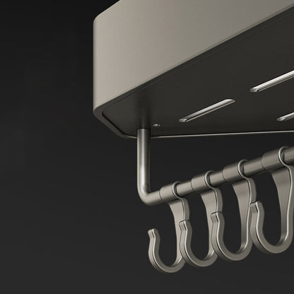 Sticky Metal Bathroom Shelf Organizer