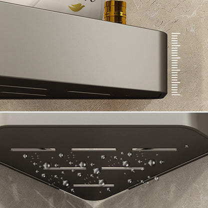 Sticky Metal Bathroom Shelf Organizer