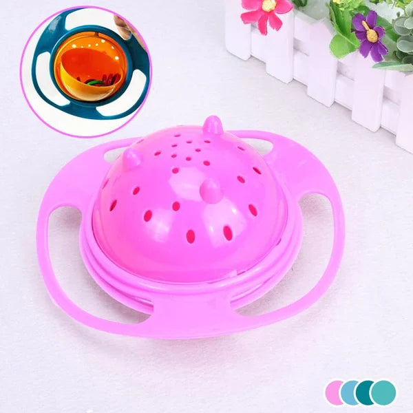 Easy Feed Spill Proof Rotating Bowl