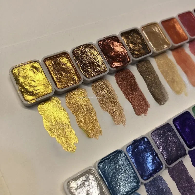 Vibrant Colorful Glitter Nail Polish