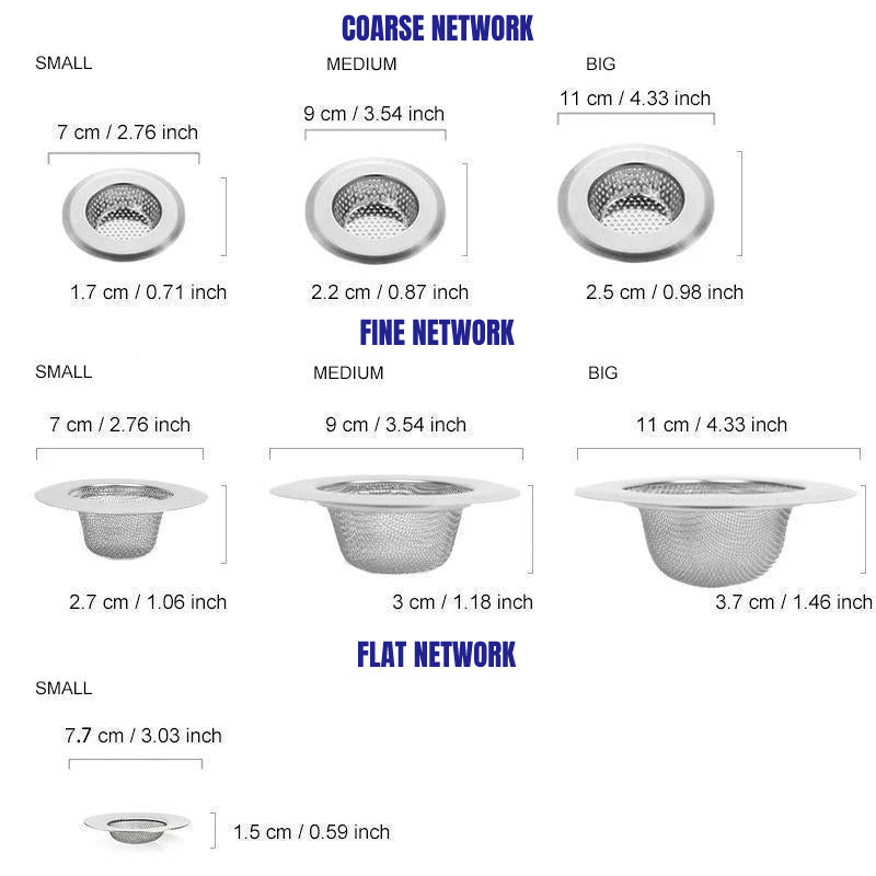 Befez | Premium Metal Kitchen Sink Strainers