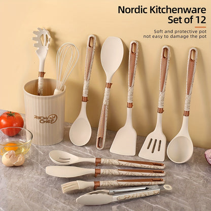 Premium Silicone Kitchen Tool Set
