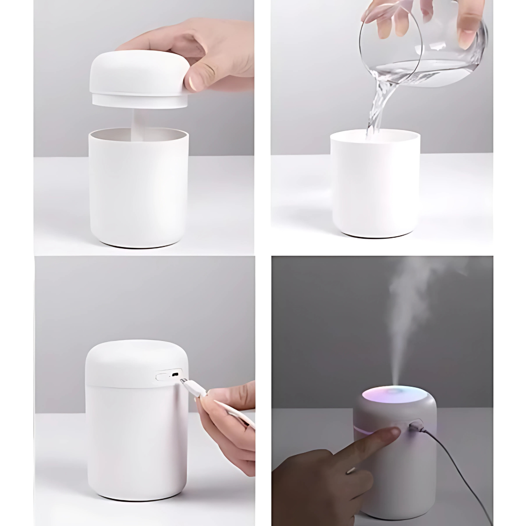 Befez | Compact Air Purifier Mist Humidifier
