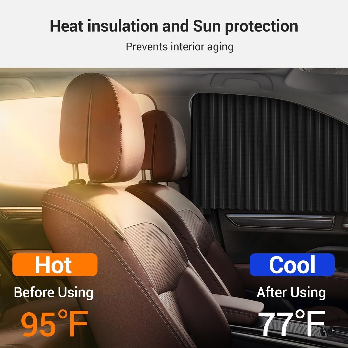 Cooling Car Window Shade Blocker
