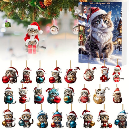 Classic Cats Christmas Countdown – 24 Days Advent Calendar - Befez