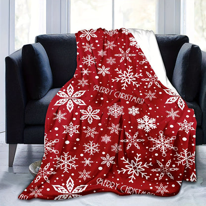 Cozy Holiday Soft Plush Christmas Blanket