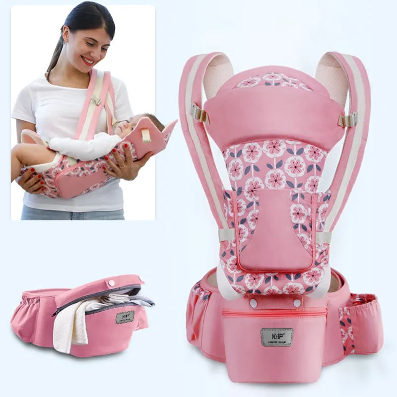 Cozy Baby Sling - Ergonomic Baby Wrap with Pocket