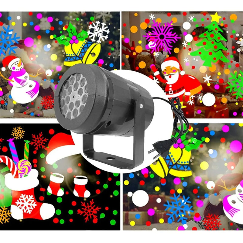 Colorful LED Outdoor Christmas Light Projector