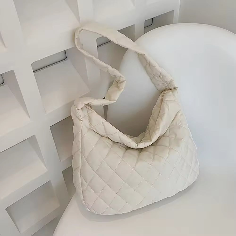 Soft Extra Large Padded Crossbody Tote Shoulder Bag