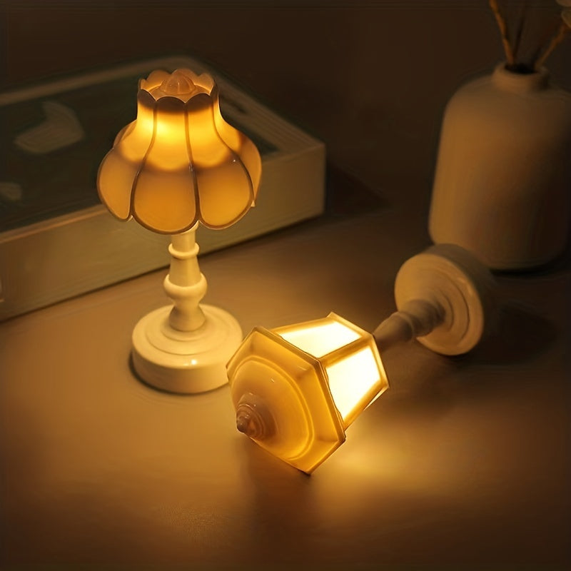 Compact Vintage Style LED Desk Lamp
