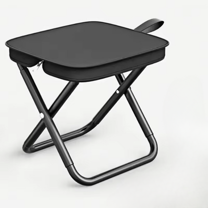 Compact Foldable Outdoor Camping Chair with Metal Legs - Befez
