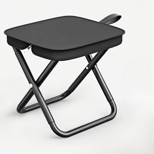 Compact Foldable Outdoor Camping Chair with Metal Legs - Befez