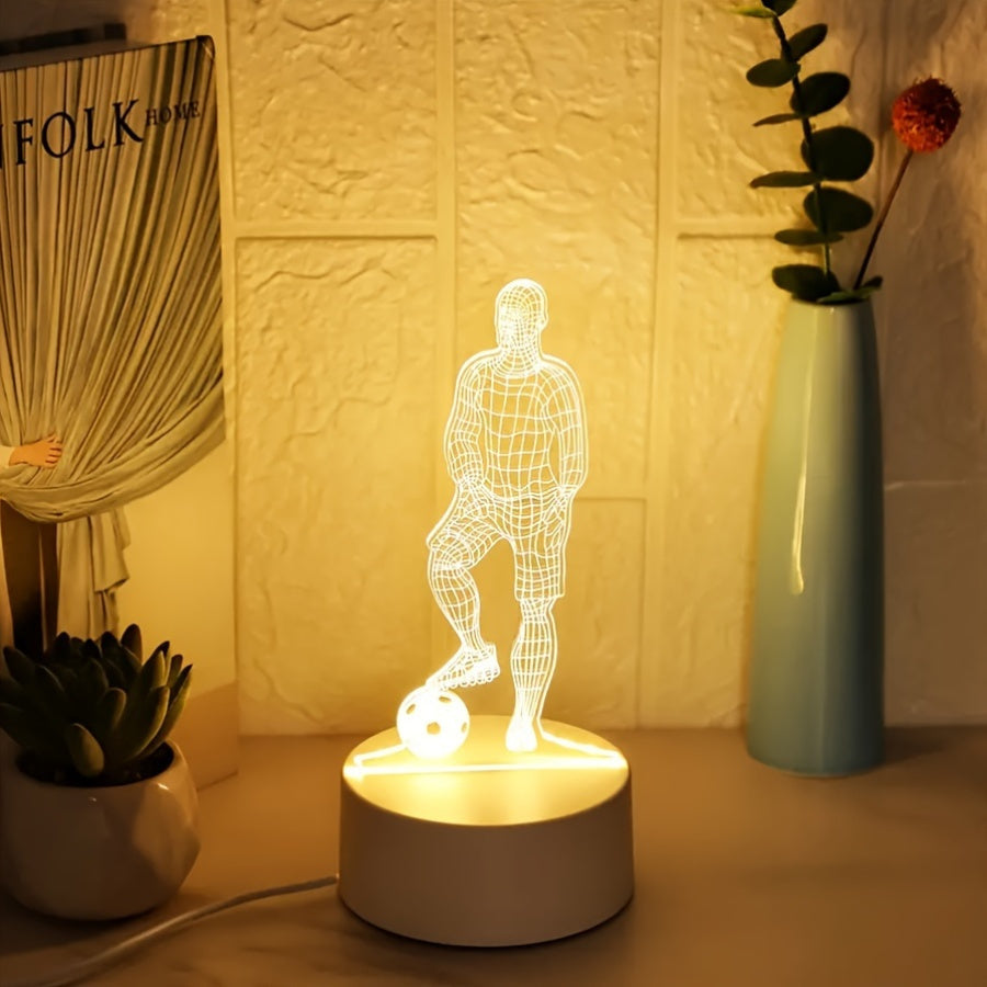 3D Football Table Desk Lamp - Befez
