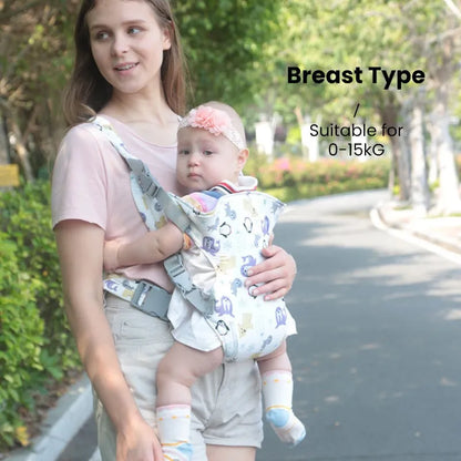 Comfortable Baby Sling - Adjustable Newborn Toddler Carrier