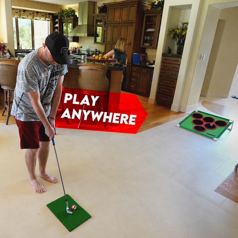 Compact Travel Golf Party Game Set