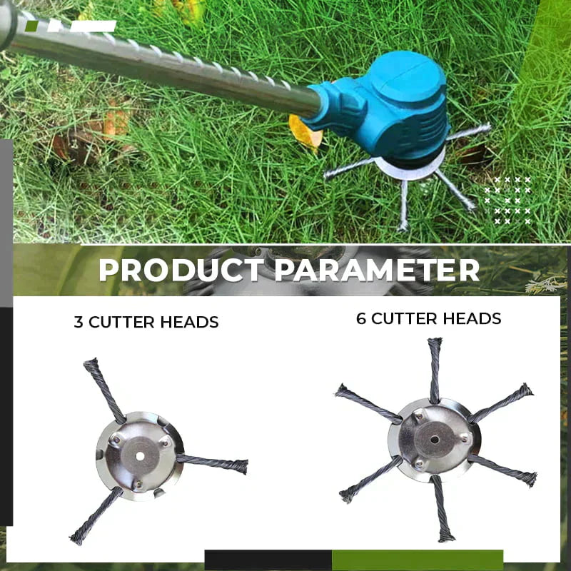 Effortless Weed Trimmer Blade