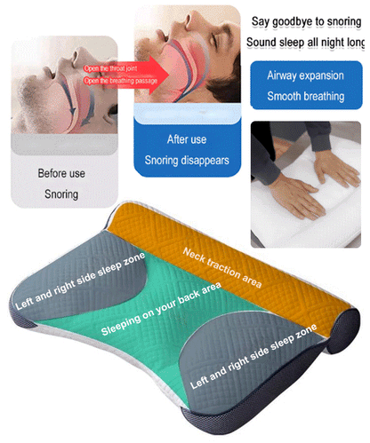 Soft Neck Support Pillow for Comfortable Sleep